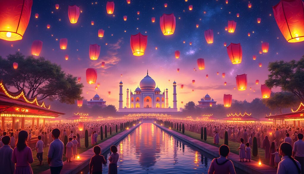 découvrez les festivals de lumière et de lanternes les plus enchanteurs autour du globe, où la magie des illuminations féériques transforme les nuits en spectacles époustouflants. explorez ces événements uniques qui allient culture, art et émerveillement.