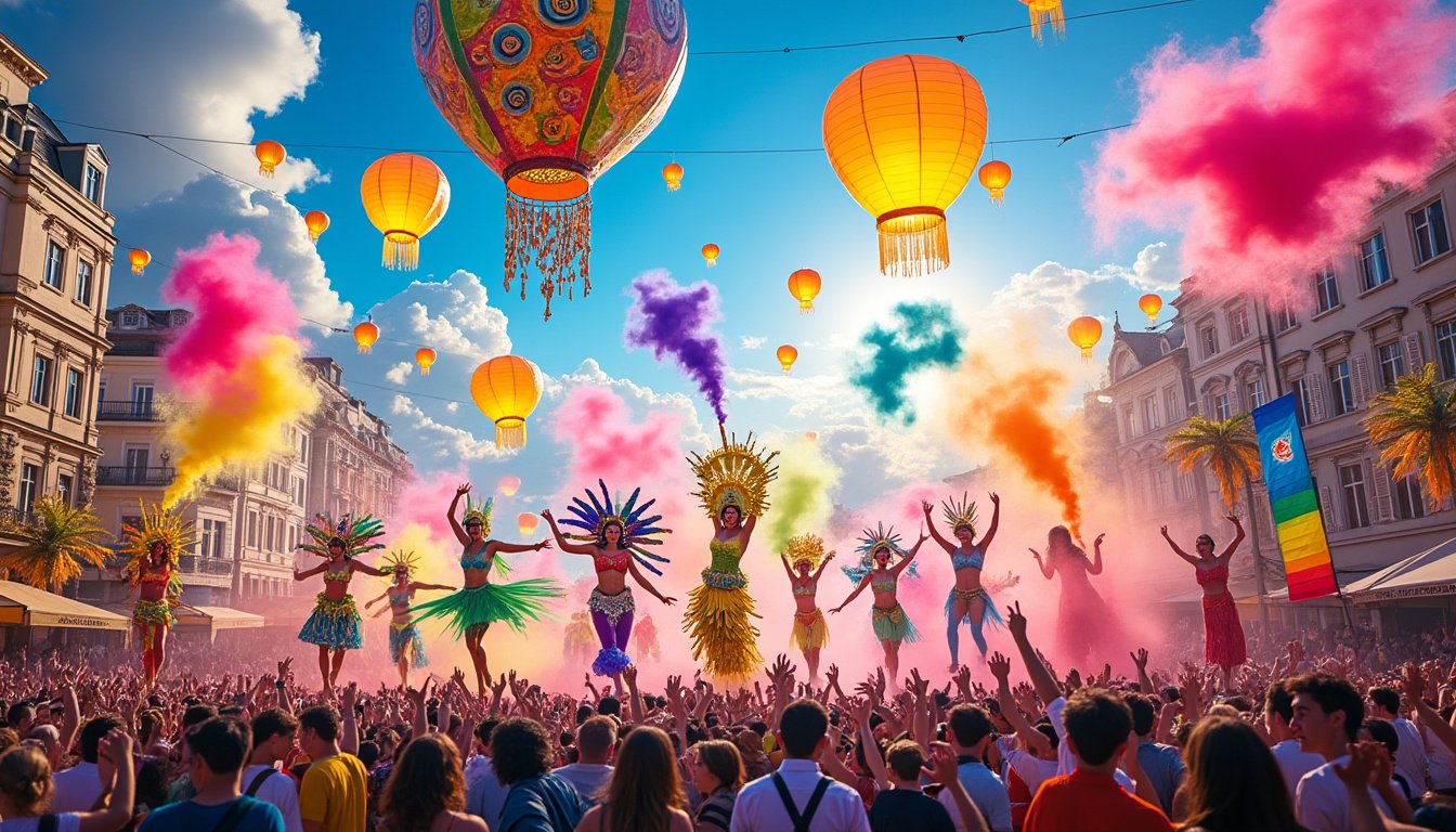 découvrez les festivals incontournables à travers le monde, des célébrations colorées et vibrantes qui vous plongeront au cœur de cultures uniques. explorez notre sélection des événements les plus mémorables, où la musique, la danse et la gastronomie se rencontrent pour offrir une expérience inoubliable.