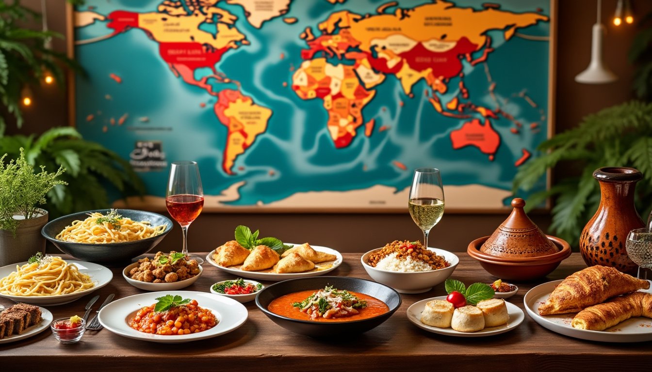 explorez les délices des cuisines du monde avec notre guide des voyages gastronomiques. découvrez les saveurs authentiques, les traditions culinaires et les expériences inoubliables qui éveilleront vos papilles lors de vos prochaines aventures gastronomiques.